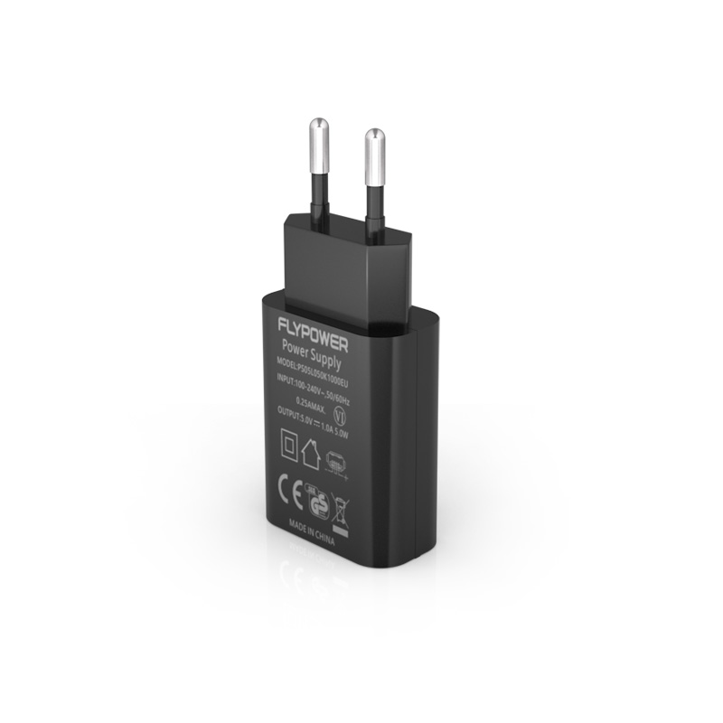 5V1.2A 5.5V1A欧规USB充电器